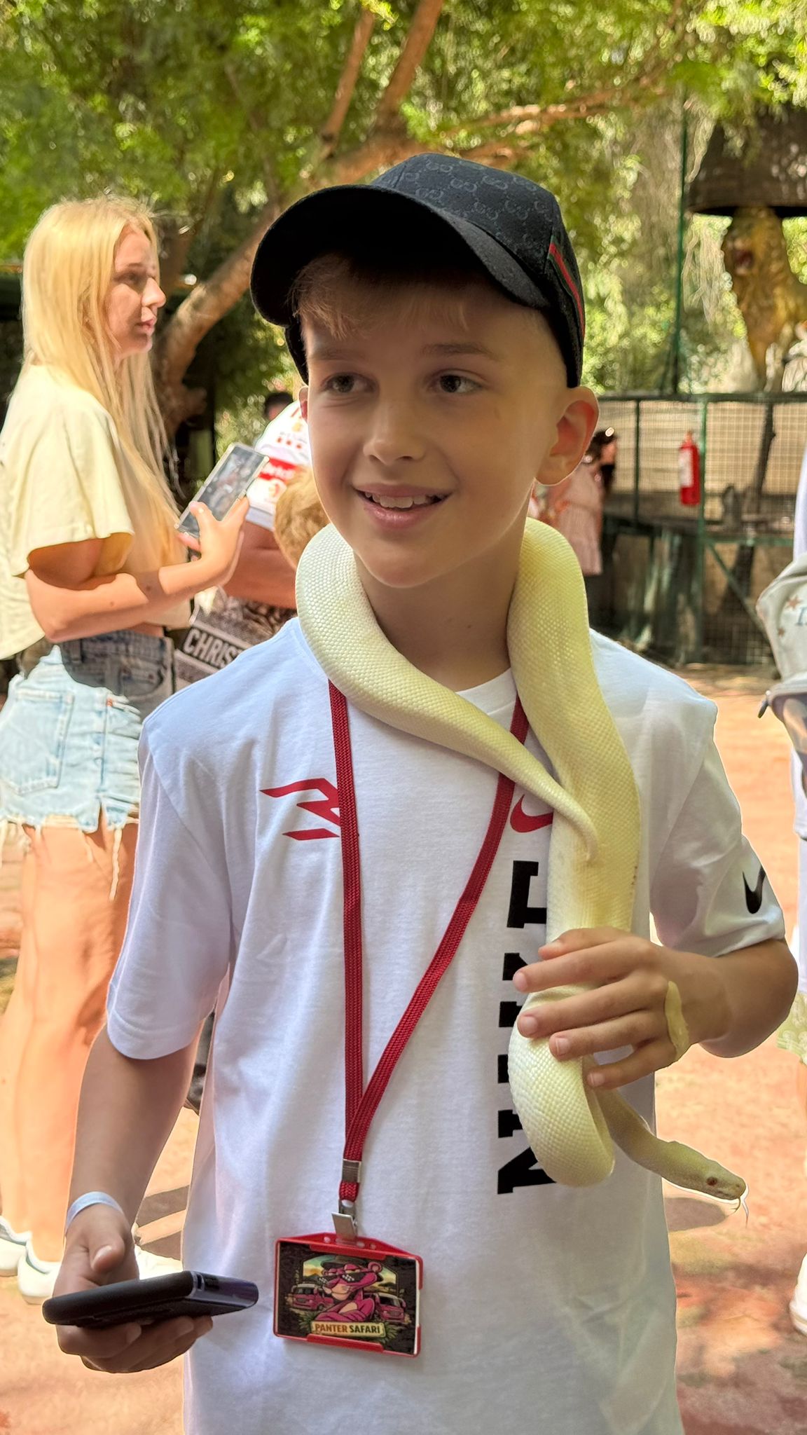 Photo with Snake